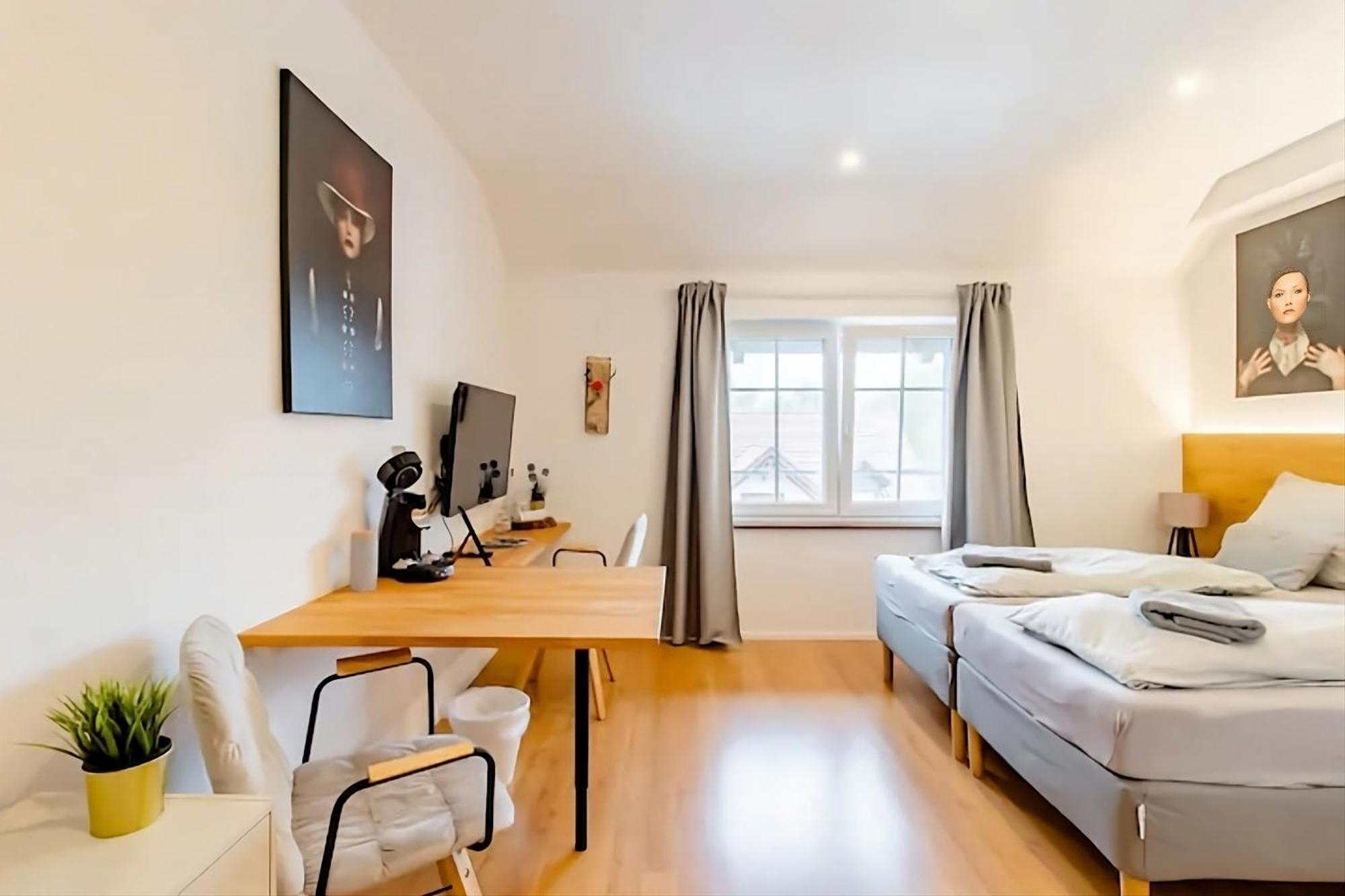 Komfortables Doppelzimmer In Kehl Goldscheuer - 1A Guesthouse Extérieur photo